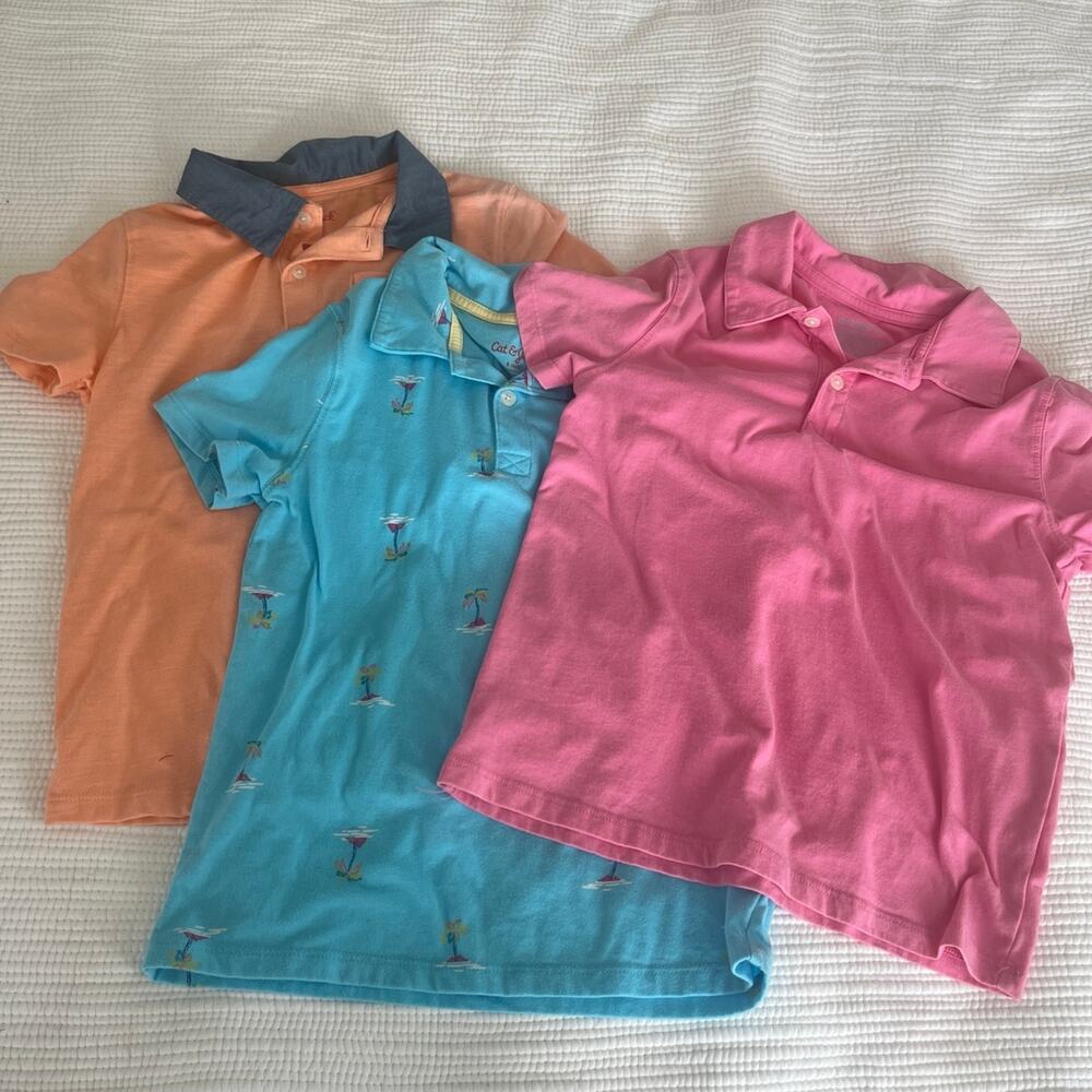 Polo boys three pack Cat & Jack size small (6/7)